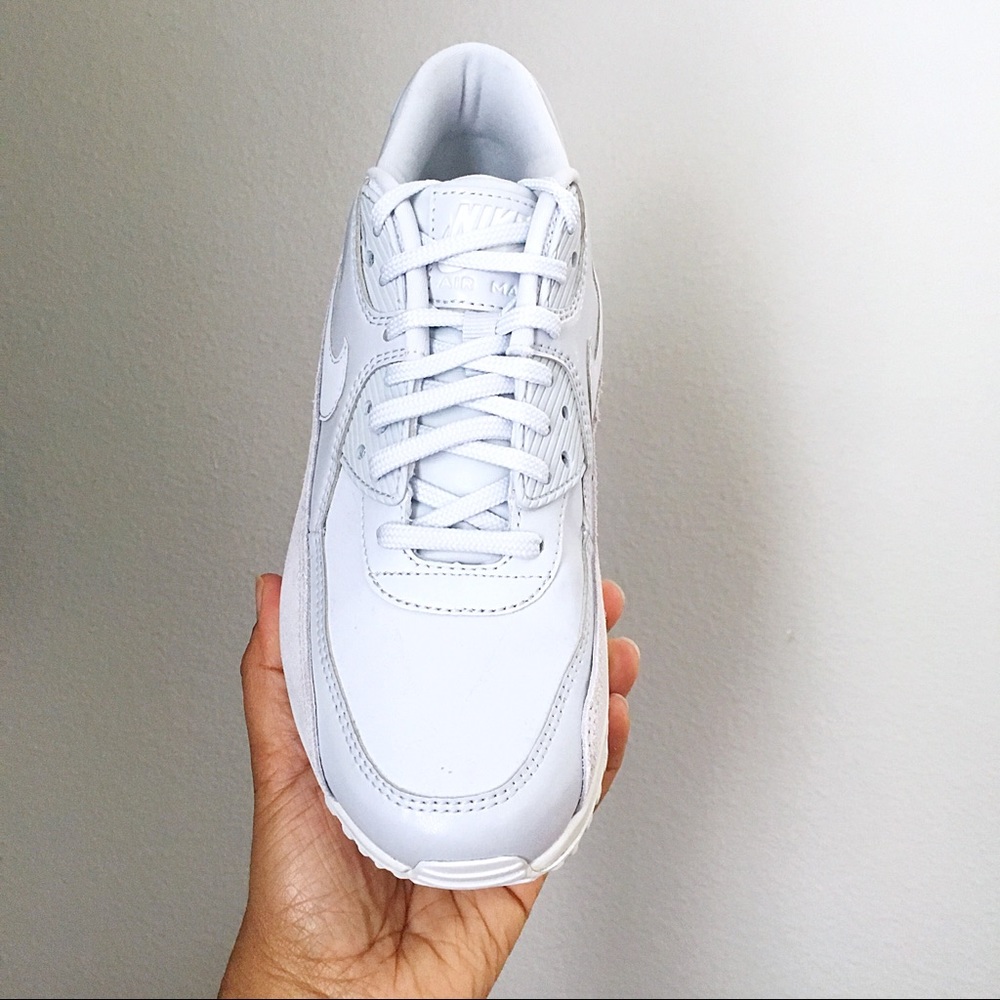 Nike Air Max 90 PRM Platinum White - Picture 3 of 7